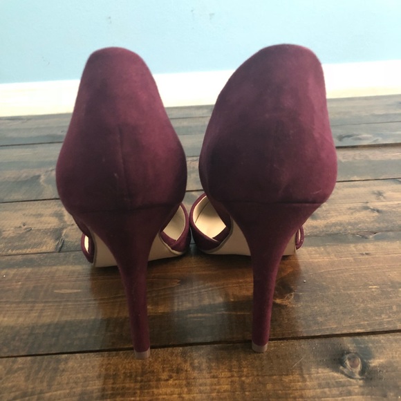 👠 Mauve Pointed Toe Heels - Picture 3 of 3